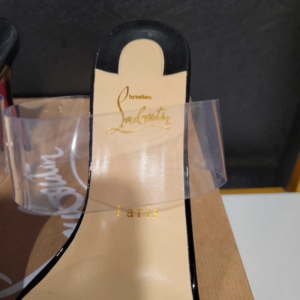 Sold! New Christian Louboutin Just Illusion heels - Picture 4 of 11